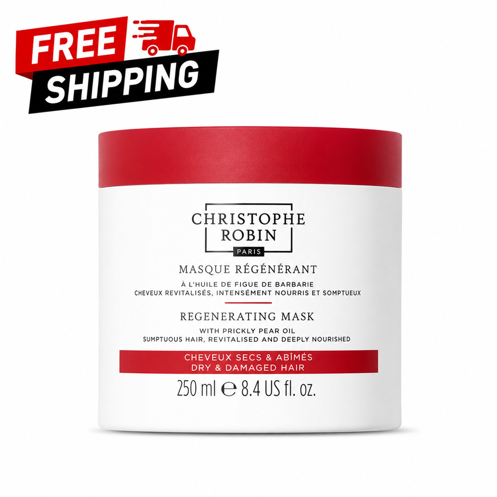 Christophe Robin Regenerating Hair Mask Prickly Pear Oil 250ml Repair